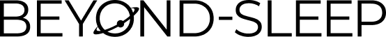 Beyond-Sleep wordmark, black